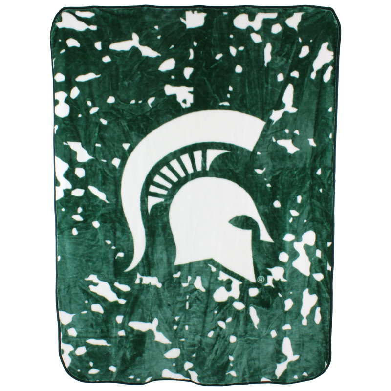 NCAA Knitted Throw Blanket, Michigan State