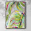 Bright Tropical Abstraction IV Framed Print - Solid Wood-1559904299