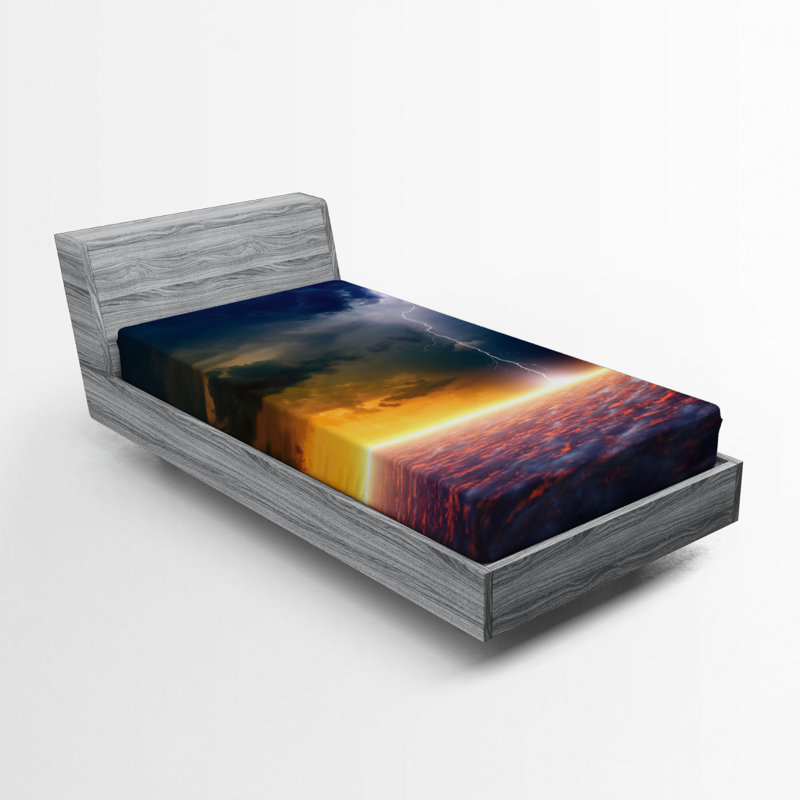 Microfiber Fitted Sheet, Twin Fitted Sheet