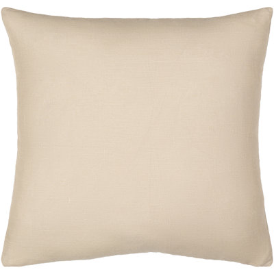 Dermot Down Linen Reversible Throw Pillow