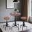 Dicle Swivel Adjustable Height Counter Stool-1871088571-1818652456