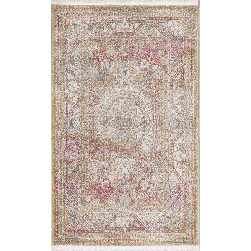Tapis de surface beige en polypropylène murratville, Rectangle 5 pi x 7 pi