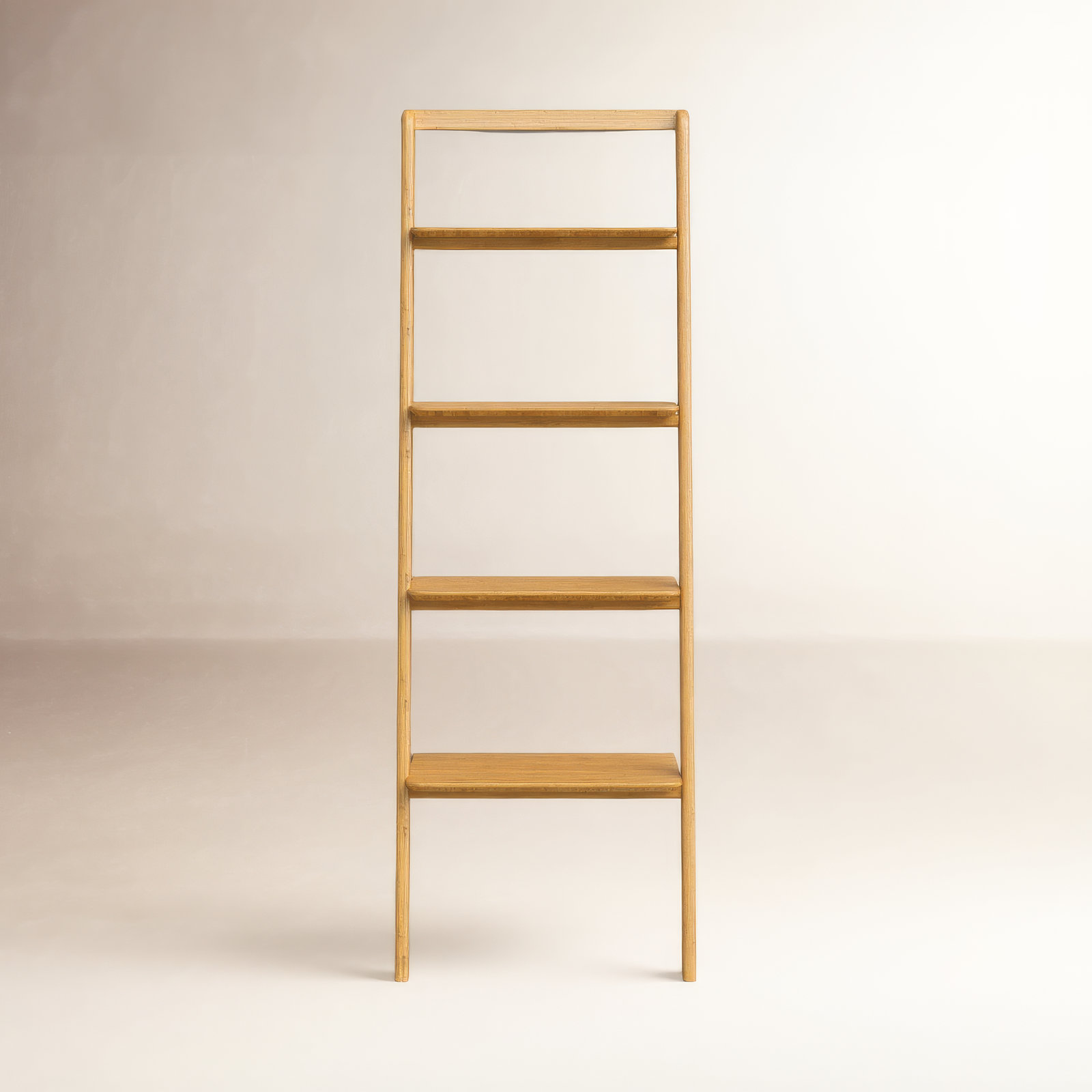 Lacey Narrow Ladder Bookcase, Caramelized