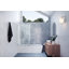 Vela 34 in. x 58.25 in. Frameless Single Fixed Bath Panel