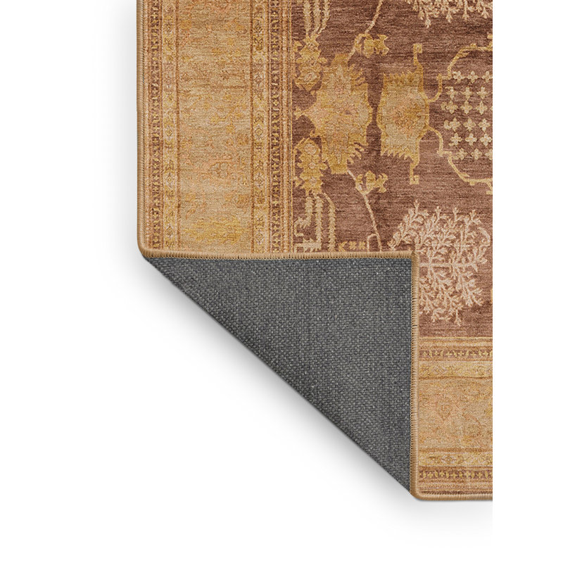 Tapis oriental beige / brun clair, Rectangle 5 pi x 7 pi