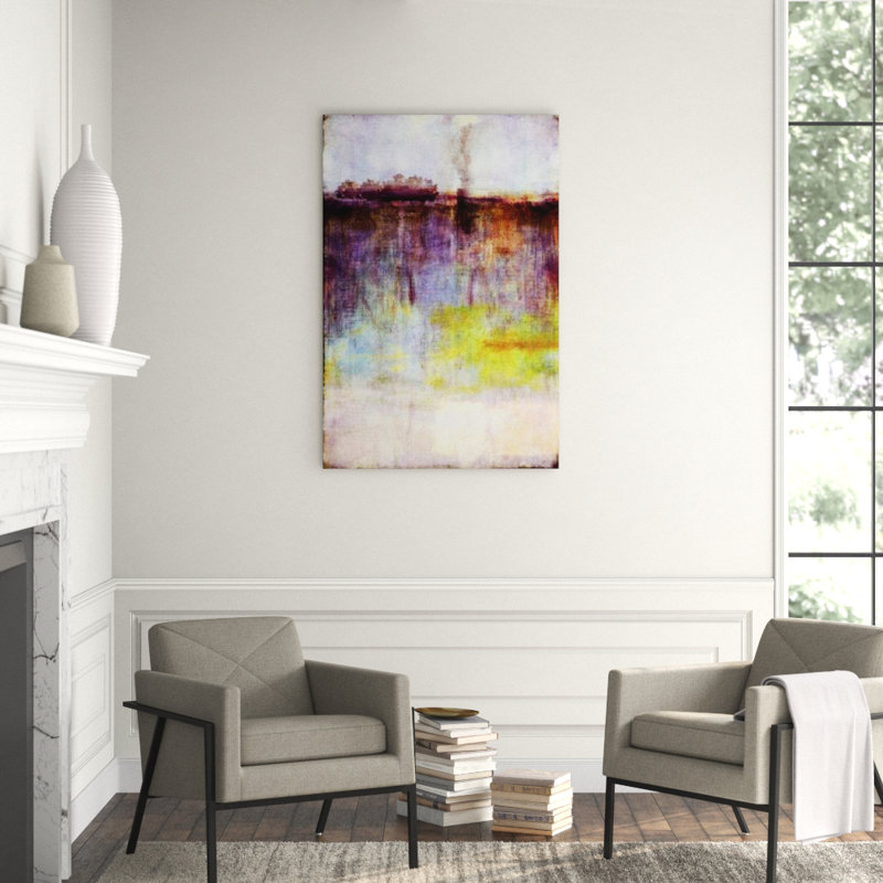 Blackberry Plain Print by Chelsea Art Studio, Knife Gel, 54" H x 36" W