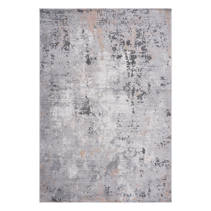 Lint-free, stylish, stain-resistant area rug, Rectangle 5'3" x 7'6"