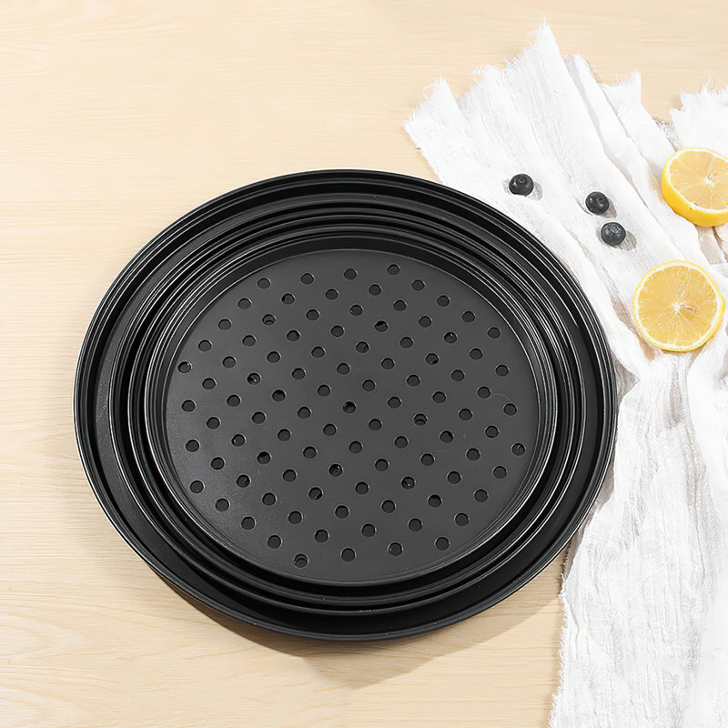 Plat de cuisson en acier noir