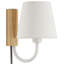 Applique murale pivotante Sunlit en noyer noir-101991440