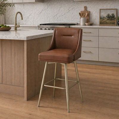 Tabouret pivotant à hauteur réglable Dereham