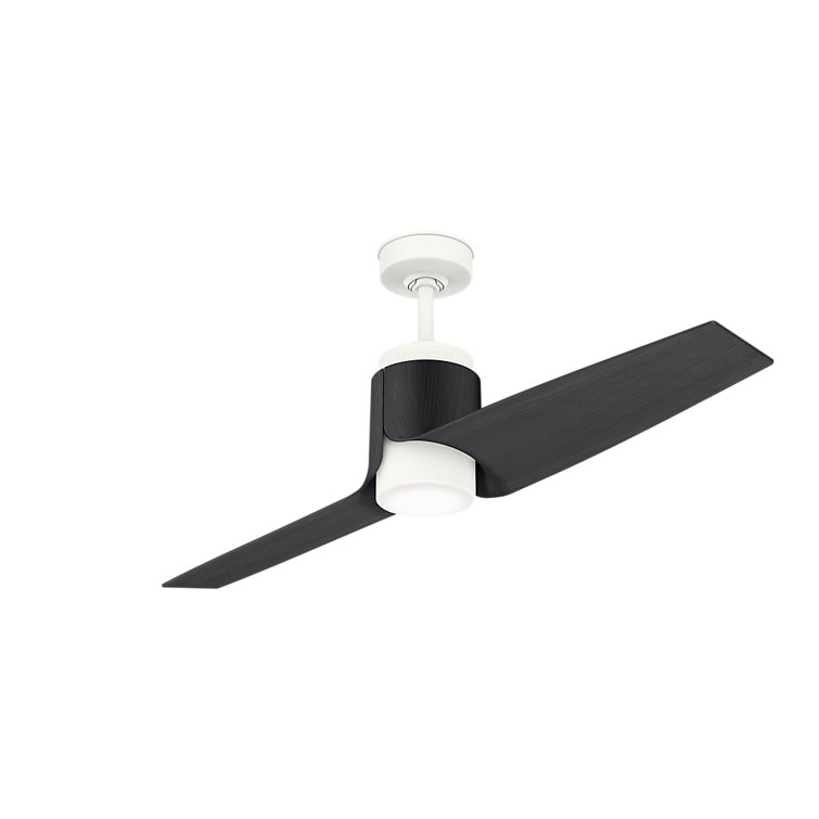 54" Aya 2 - Blade LED Smart Standard Ceiling Fan with Wall Control and Light Kit Included
