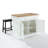 Diamondback Kitchen Island Set-834504321