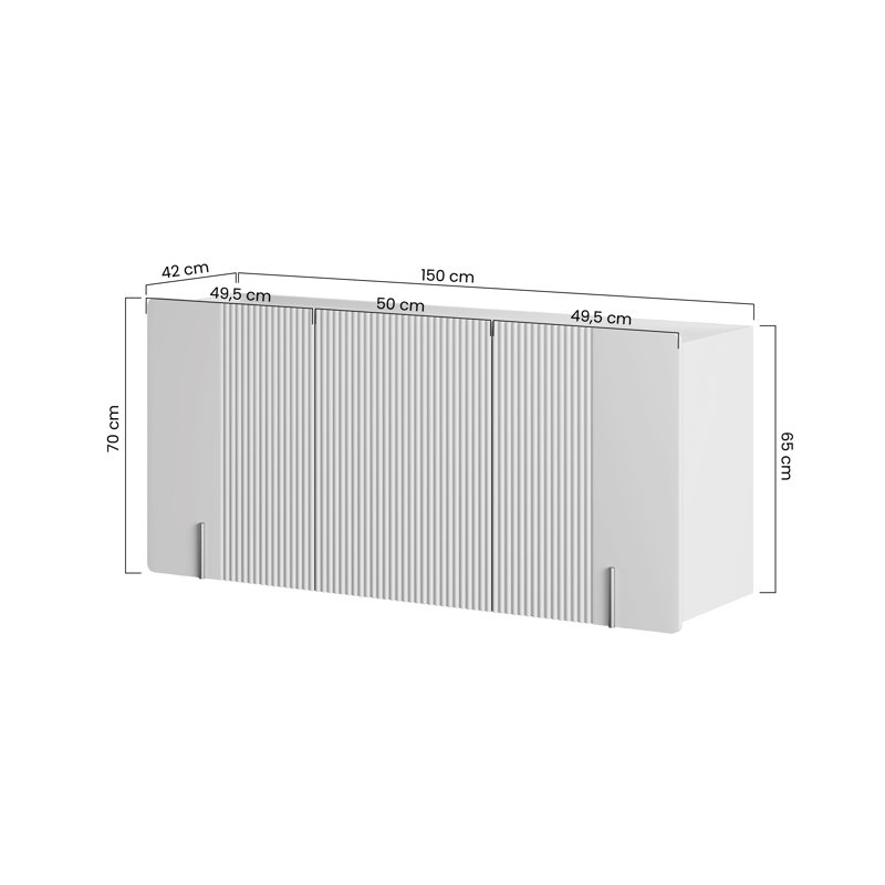 Colner 150cm Sideboard, Black