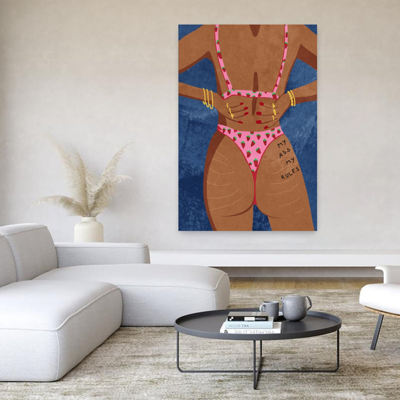 Art contemporain contemporain, H 60 po x l 40 po