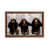 Classic Brown Framed Canvas