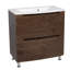 Ensemble de meuble-lavabo simple 23 "avec miroir Coraleen-1818981621