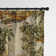 French Countryside Linen Blend Toile Room Darkening Pinch Pleat Single Curtain Panel