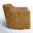 Marietta Upholstered Swivel Armchair-1404339031