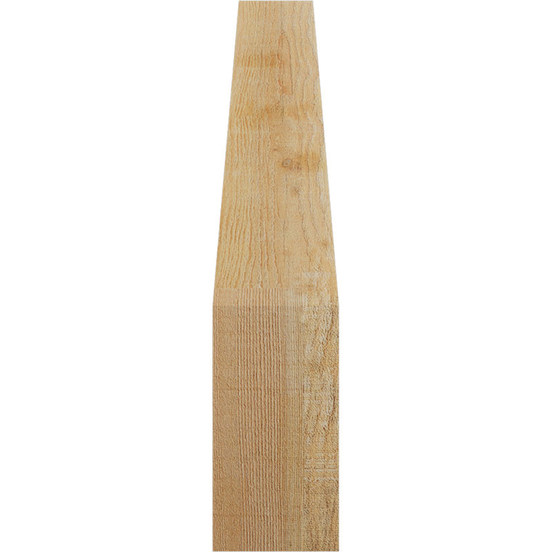 Attelle impériale du genou, Sapin de Douglas, Brute, H 22 po x l 4 po x P 18 po