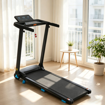 3.0HP Incline Treadmill – 300Lb Capacity, 8% Incline, Bluetooth Speaker