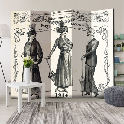 Cragmont Solid Wood Folding Room Divider