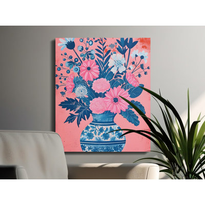 Deeko Wrapped Canvas Print