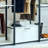 Versatile Freestanding Wood Closet System With Sturdy Metal Frame