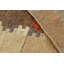 Rug & Kilim’S Scandinavian Style Rug In Beige-Brown Gold & Red Geometric Pattern