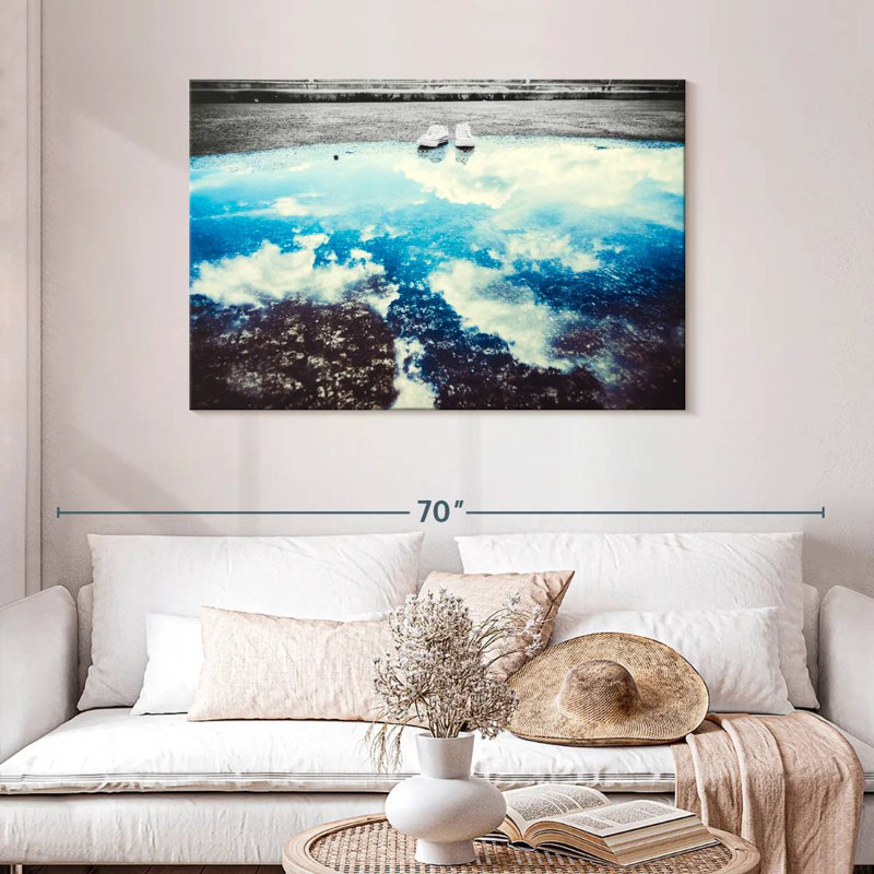 Alvord Sky Reflection Pop, 30" H x 45" W