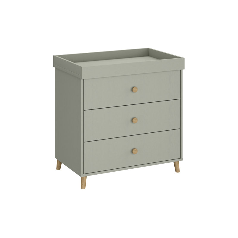 Changing Dresser  Kids 890 Grey, Gray
