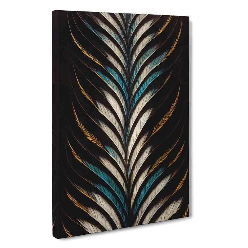 Unreal Feather - Wrapped Canvas, 50cm H x 35cm W x 3cm D