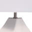 Lampe de table moderne en céramique 3D pour chevet de chambre à coucher - Petite lampe d'appoint élégante pour bureau ou salon - 27 po, blanc