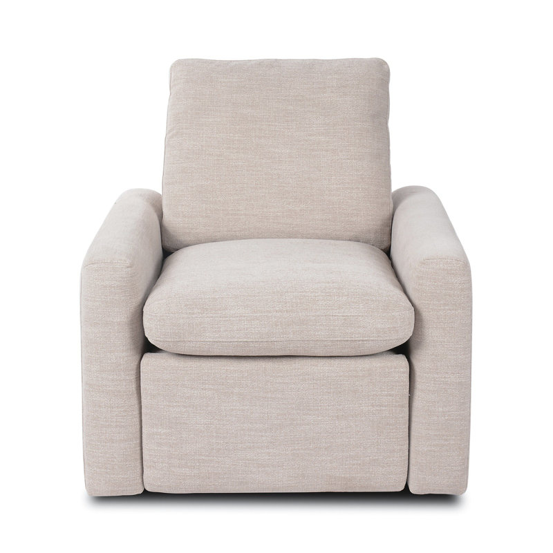 Tillery Recliner, Laken Stone, Polyester Blend