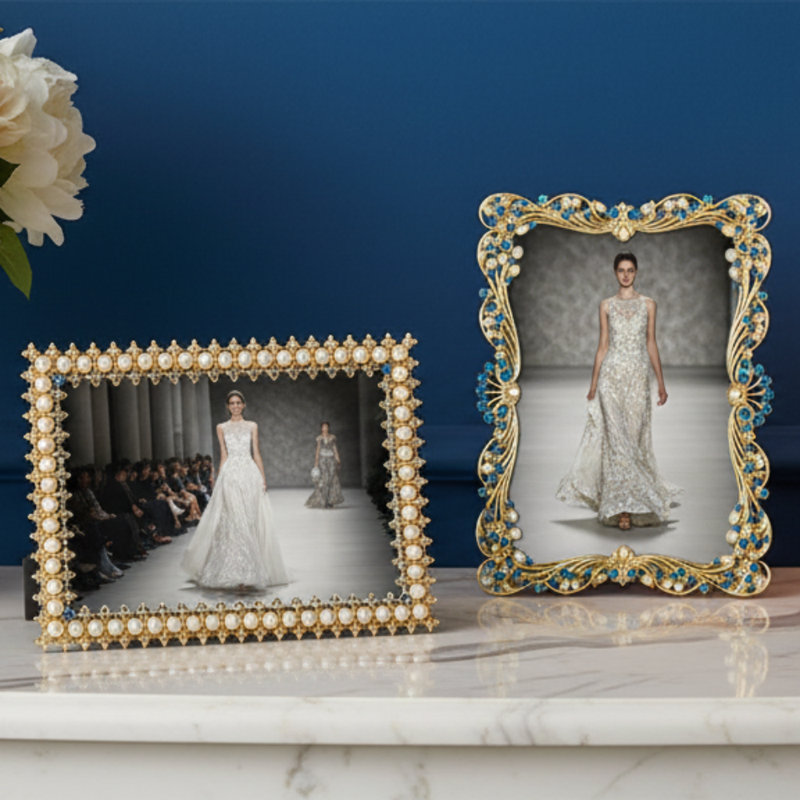 Pearl Metal Picture Frame, Silver, 8" x 10"