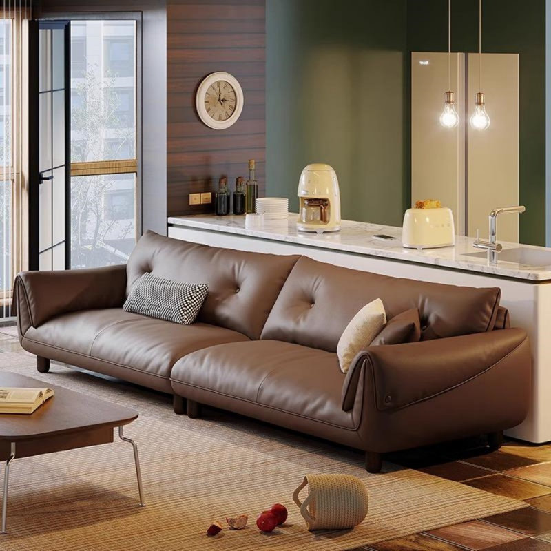 Deep-Seat Living Room Sofa