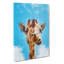 Chewing Giraffe - Wrapped Canvas Painting-55370535