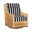 Fauteuil pivotant pour l'extérieur en résine tressée Pen-N-Dura-404407340-535929811-490772345