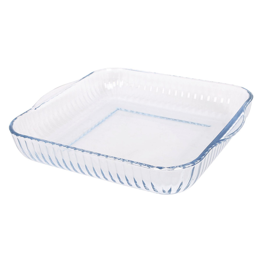 Argon Tableware - Optical Square Glass Oven Baking Dish
