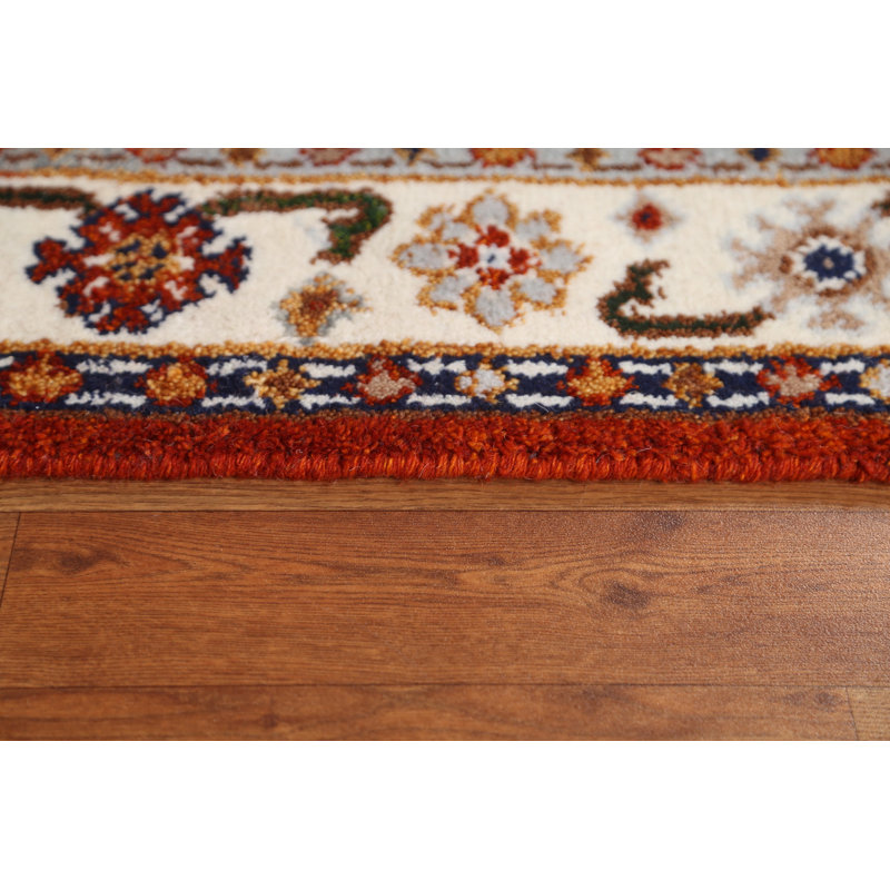 Tapis géométrique Kazak noué à la main