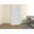 71" Black Wood Two Drawer Combo Dresser-984703439
