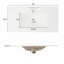 Meuble-lavabo 36 po avec lavabo en céramique-979726970
