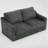 67" Upholstered Loveseat Modern Sofa With Thickened Cushions, Comfy Chenille 2-Seater Couch With Wider Armrests For Bedroom, Apartment, Office-60442332
