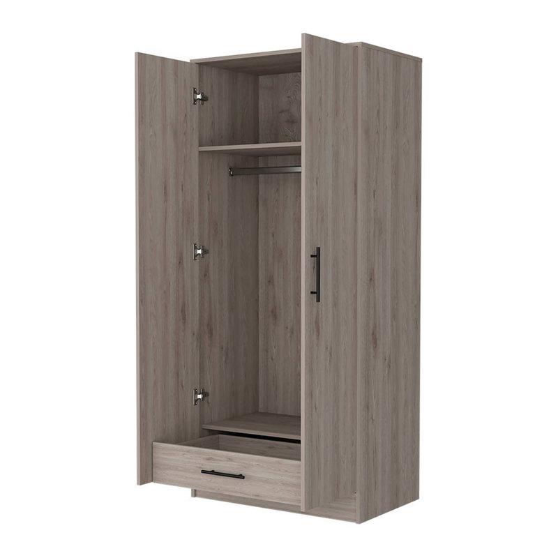 Armoire à double porte, une armoire, tiroir caché