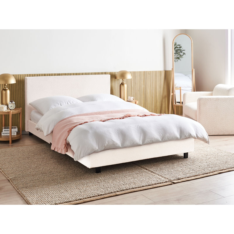 Waterbed Boucle ALBI Brown, European Double (155 x 211 cm)