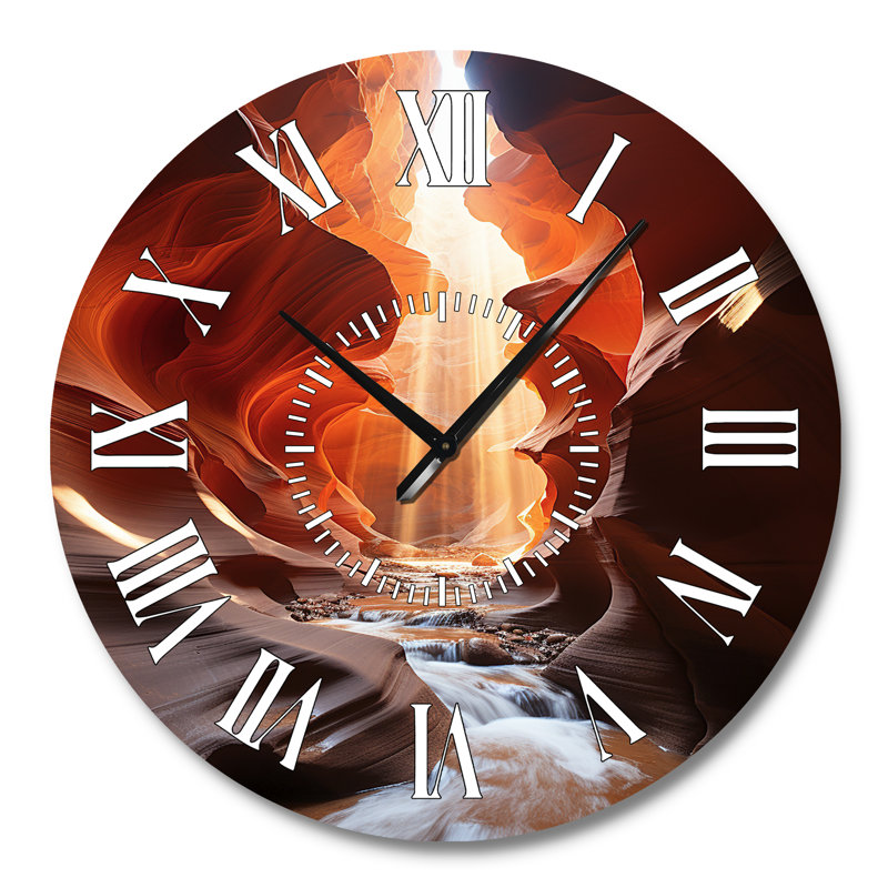 Horloge murale Canyon Antelope Symphony II, Grand