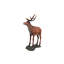 Statue grand cerf mâle avec base