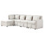 Canapé modulaire rembourré 5 pièces Farrahn-401661860