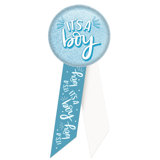 It's A Boy Rosette - 2" - Pack of 6