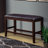 Robere Faux Leather Upholstered Bench