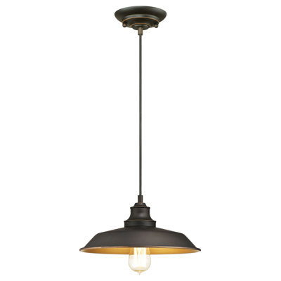 Charlwood 1 - Light Bronze Single Pendant
